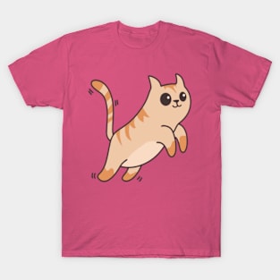 cute jumping cat T-Shirt